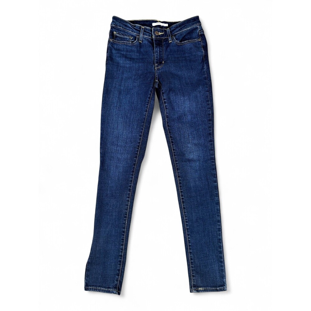 Levi's 711 Skinny Jeans Women's Size 27 Dark Wash